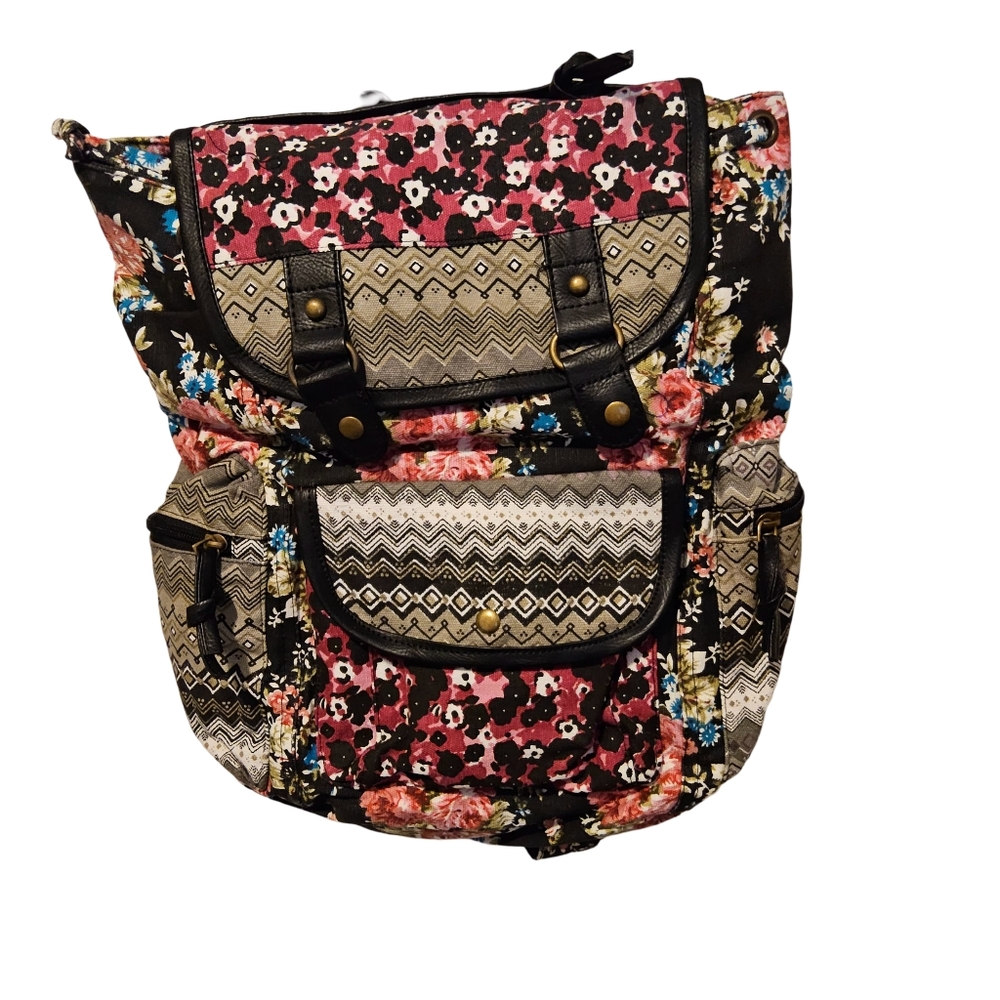Stone Mountain Floral Backpack